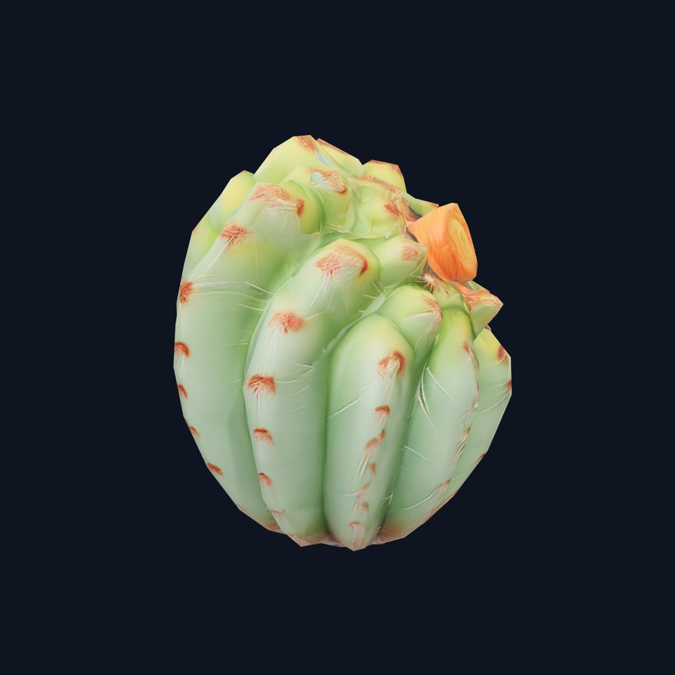 Vibrant Cactus Glow model pack
